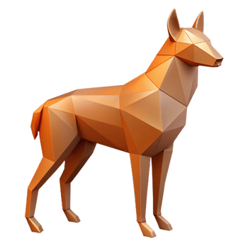 elegant remarkable Geometric animal silhouette, crisp edges, single-weight stroke. Symmetrical, with Scalable Design. png