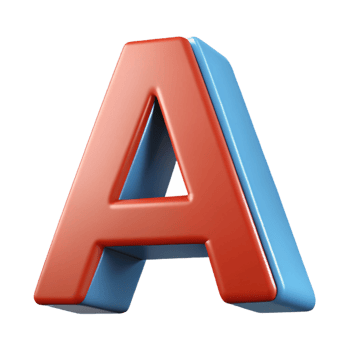 stunning inspired Letter A in a simple sans-serif font. Crisp edges, flat color, with Scalable Design. png