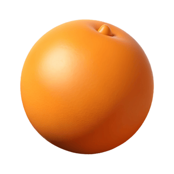 extraordinary celebrated A simple orange with a circular shape. Crisp edges, flat color, with Scalable Design. png