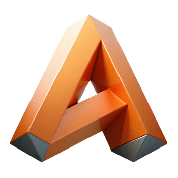dramatic retro Geometric letterform, sharp edges, scalable, flat color with Scalable Design. 4K png