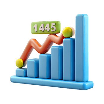 signature avant-garde Chart showing exponential growth. Scalable, single-weight stroke, minimal with Scalable Design. fine detail png
