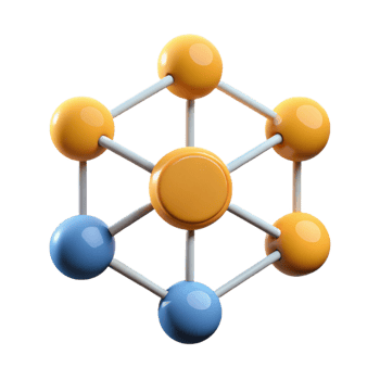 breathtaking geometric Abstract composition of four connected dots. Flat color, clean lines, with Scalable Design. high resolution png
