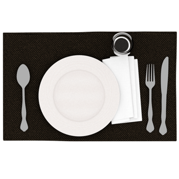 3d render table setting plate glass with transparent background png