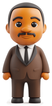 Cartoon depiction of a distinguished man in a suit. png