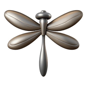 acclaimed bohemian Symmetrical dragonfly silhouette. Crisp edges, scalable, single-weight stroke with Scalable Design. top-tier png