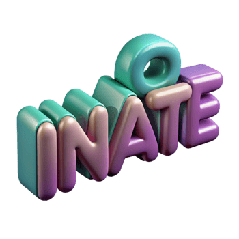 wonderful retro Geometric, single-weight stroke INNOVATE with crisp edges with Scalable Design. high resolution png