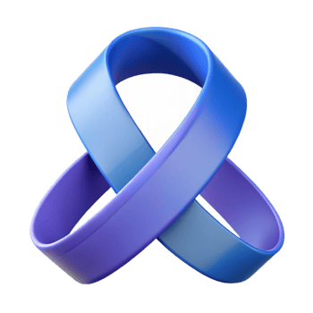 magnificent baroque Abstract shape resembling a ribbon. Clean lines, flat color with Scalable Design. crisp png