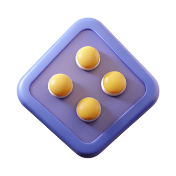 stunning timeless Triangular badge with three small circles. Minimal design, flat color with Scalable Design. png