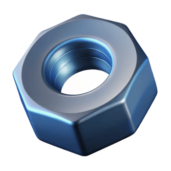 dramatic reflective creative Technical blueprint of a nut. Single-weight stroke, crisp edges with Scalable Design. perfect clarity png