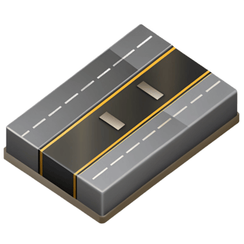 mesmerizing signature Clean lines isometric road, scalable, grey with Scalable Design. png