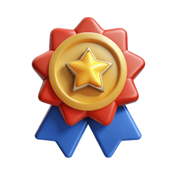 impressive quintessential Ribbon badge with two stars. Scalable, single-weight stroke with Scalable Design. png