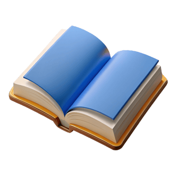elegant unparalleled Simple open book illustration. Flat color, crisp edges. with Scalable Design. png