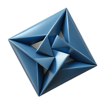 unparalleled surreal Rotating triangles, crisp edges, single-weight stroke. Symmetrical, geometric with Scalable Design. top-tier png