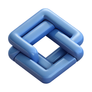 rare minimalist Interlocking squares, clean lines, flat color, crisp edges with Scalable Design. ultra HD png