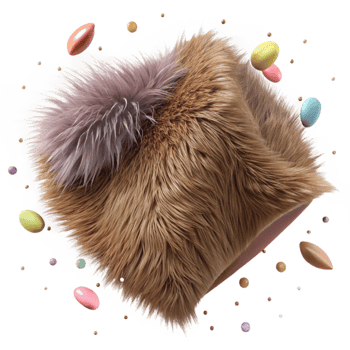 extraordinary classic Bear Fur Close Up Brown Texture Transparent Background exclusive png