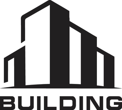 Modern Building Logo. Real Estate Logo Design vector