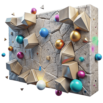 magnificent contemporary Cracked Wall From Construction Noise Transparent Background premium png