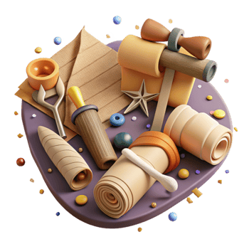wonderful creative Antique Trading Tools Isolated high quality png