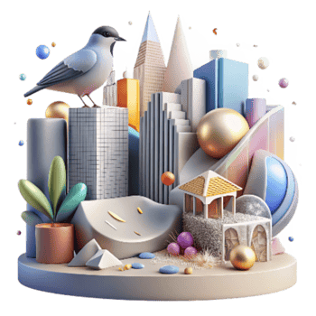 impressive modern Adaptive Bird Behavior City Environment Transparent authentic png