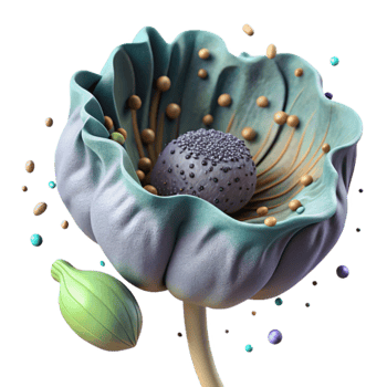 beautiful abstract Arctic Poppy Seed Pod Cutout Dry Texture professional png