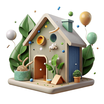 elegant minimalist Eco Friendly Home Sustainable Design Cutout high resolution png