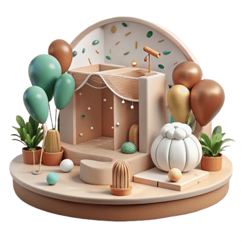 magnificent creative Eco Conscious Community Event Scene Transparent Background original png