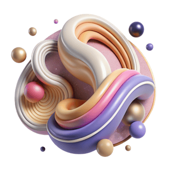 wonderful modern Abstract Lines Curved Design Cutout genuine png