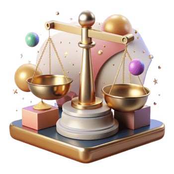 magnificent abstract Antique Weighing Scales Isolated professional png