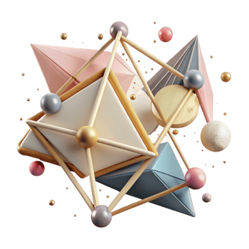 extraordinary modern Connected Triangles Network Collaboration Isolated Element authentic png