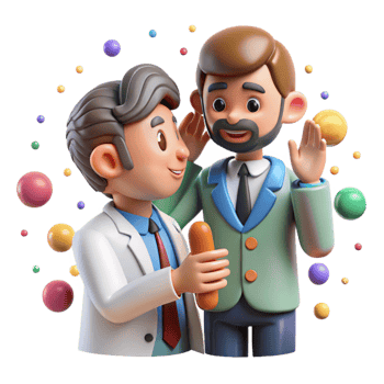 serene traditional Ear Doctor Examining Patient's Ear Transparent Background premium png