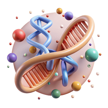 wonderful traditional Dna Double Helix Molecular Structure Isolated premium png
