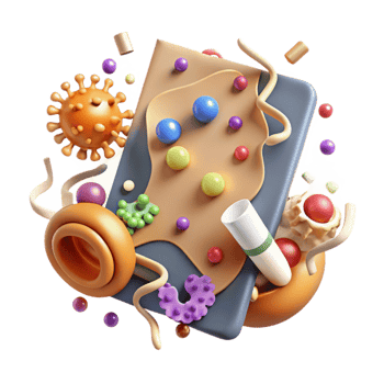 wonderful classic Cartoon Style Disease Prevention Poster detailed png