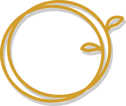 Simple leaves ring border png