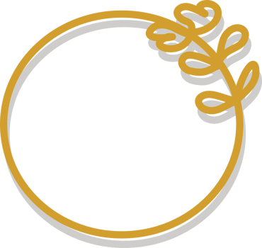 Vintage ring frame png