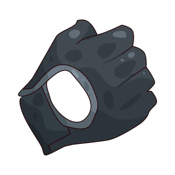 Exercise Gloves illustration vector