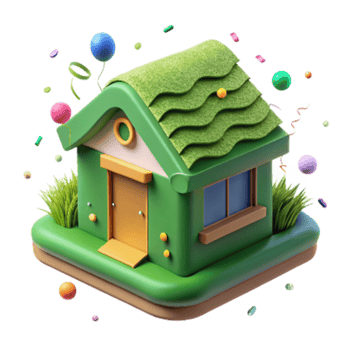extraordinary traditional Eco Friendly House with Solar Panels Cutout exclusive png
