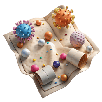 serene abstract Disease Outbreak Map Transparent Background original png