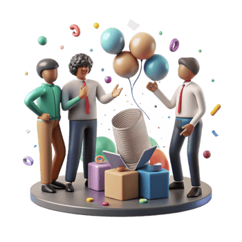 extraordinary classic Creative Team Brainstorming Silhouette Transparent Background detailed png
