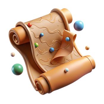 stunning creative Antique Map Fragment Isolated Element png