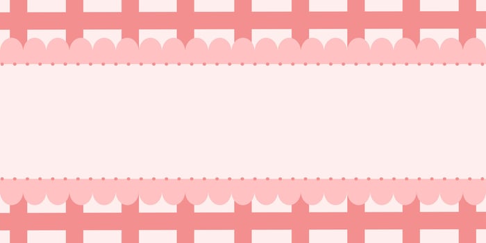 Groovy patterned border frames set - wavy edge, checkered, pink striped decorative. Funky retro style empty labels, tags, backdrops for logo, greeting card or banner design. vector