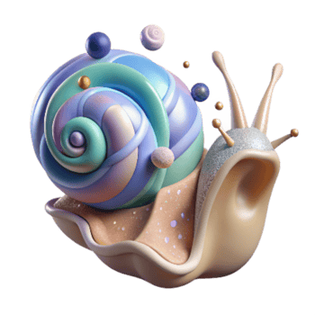 wonderful creative Freshwater Snail Cutout Isolated Shell Detail exclusive png