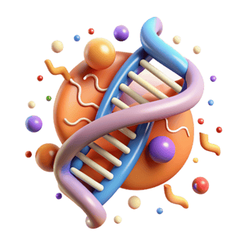 magnificent creative Genetic Engineering Icon Isolated on White original png