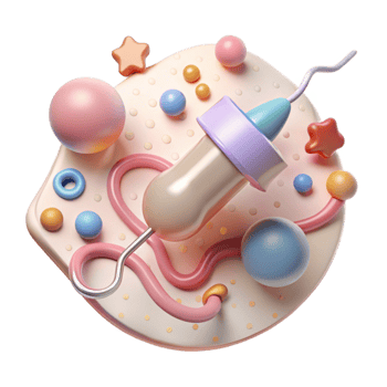 stunning vintage Artificial Insemination Saving Wildlife Cutout detailed png