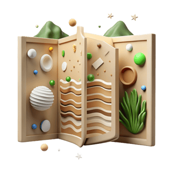extraordinary abstract Eco Tourism Brochure Cutout Informative Design high quality png