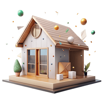 stunning classic Eco Friendly House Front View Transparent genuine png