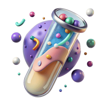 extraordinary creative Contaminated Water Sample Close Up Transparent Background detailed png