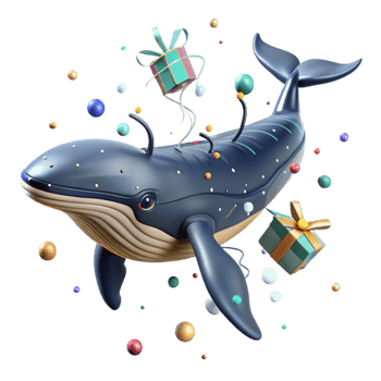 dramatic artistic Ai Powered Drone Tracking Whale Cutout png