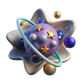 elegant vintage Cosmic Background Radiation Cutout with Subtle Texture high quality png