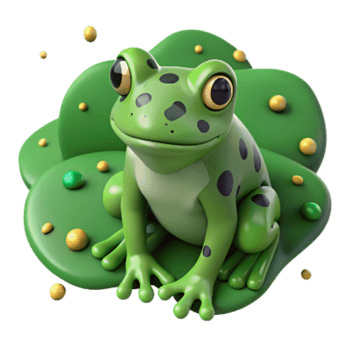 stunning creative Camouflaged Frog Cutout Isolated Green Texture genuine png