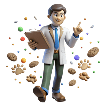 elegant traditional Citizen Scientist Identifying Animal Tracks Transparent Background exclusive png
